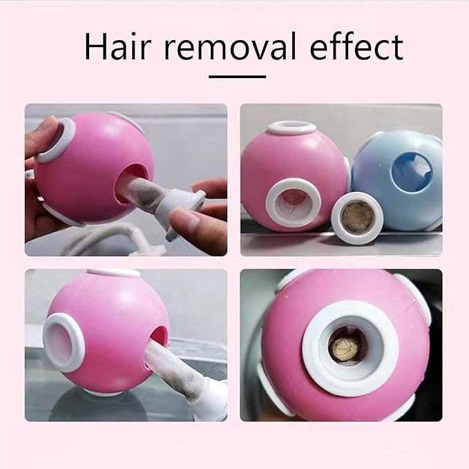 2PCS (Blue + Pink) Laundry Pet Hair Remover & Lint Catcher for Washing Machine - Floating Hair Filter Mesh, lint Catcher for Washing Machine