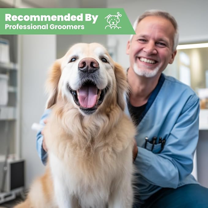 Best Shot ONE Shot Dry Clean Spray, Waterless Pet Grooming Spray for Pets, Alcohol-Free Formula, Safe for Any Dog, Cat, and Horse, 32 Oz.