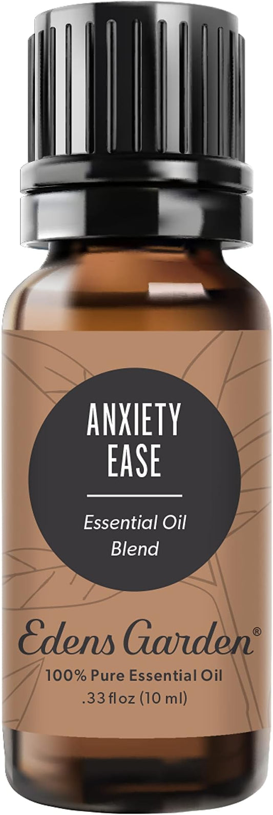 Edens Garden Anxiety Ease Essential Oil Synergy Blend, 100% Pure Therapeutic Grade (Undiluted Natural/Homeopathic Aromatherapy Scented Essential Oil Blends) 10 ml