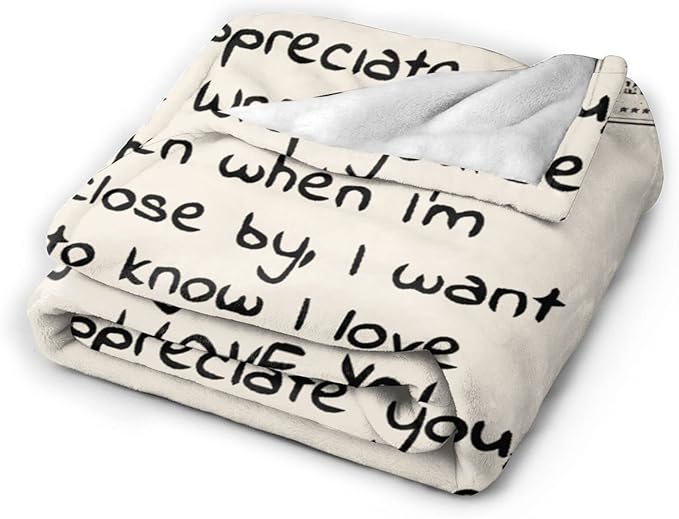 Throw Blankets Anniversary Birthday Gift for Mom from Daughter Son, Dear Mom Blanket for Mother's Day, Super Soft Flannel Throw Blankets for Christmas Valentines Day for Bed Couch(60x80)