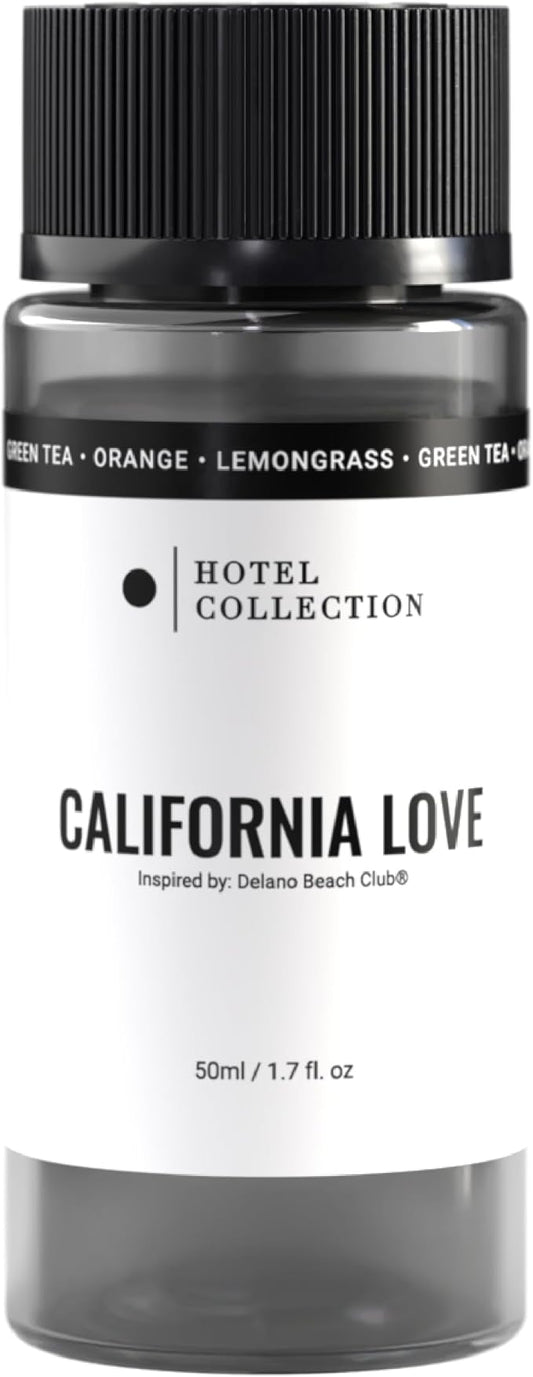 Hotel Collection | California Love Fragrance Oil Blend | Hotel Inspired Luxury Essential Oil Diffuser | Aromatherapy Scent Diffuser Oil | Green Tea, Orange and Lemongrass 1.7 fl oz, 50 mL