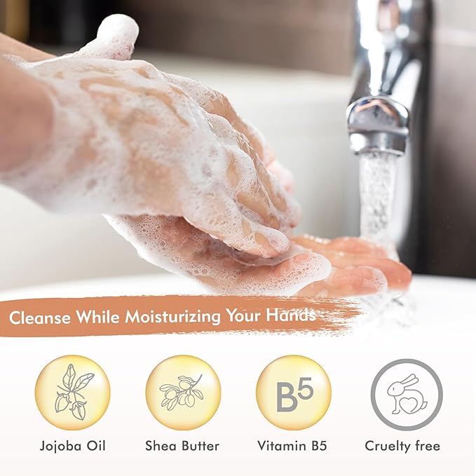 ROMIIE ZOI Liquid Hand Soap Refill Gift Set – 3 Pack (26 Fl Oz Each), Citrus Zest Scent – Moisturizing, Biodegradable & Cruelty-Free Formula with Essential Oils for Sensitive Skin