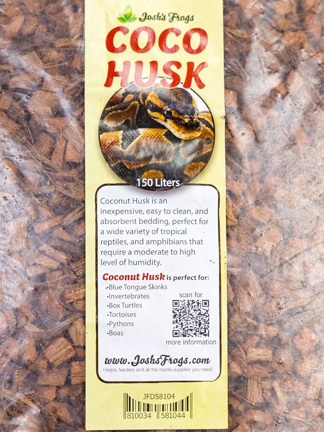 Josh's Frogs Loose Coco Husk Chips (150 Liters)