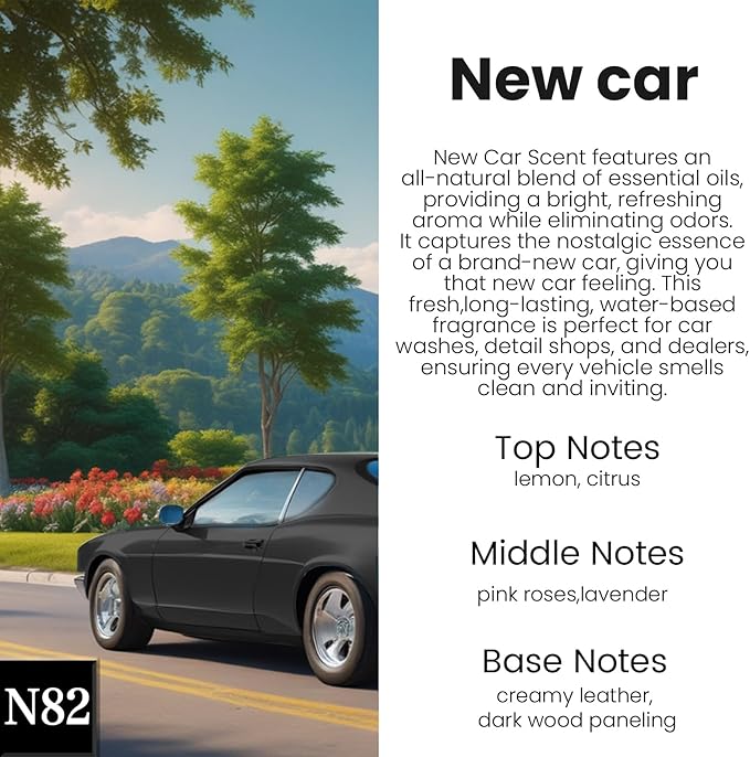 C Classy Car Air Freshener Hanging 2 Pack, New Car Air Freshener Diffuser for C ars, Cute C ar Essential Oil Diffuser, Long-Lasting Fragrance, C ar Air Fresheners for Women & Men Gift, Made in USA