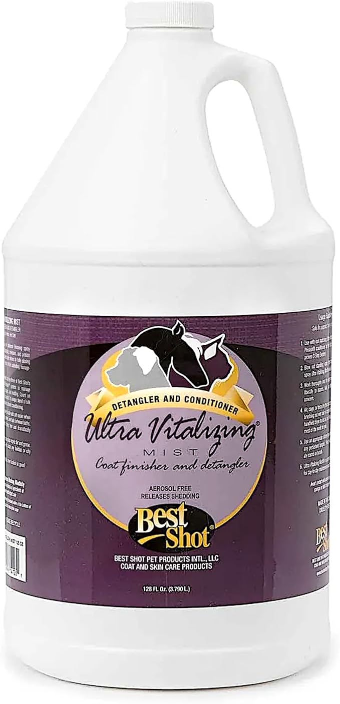 Best Shot Pet Ultra Vitalizing Mist Detangler, 1 gallon