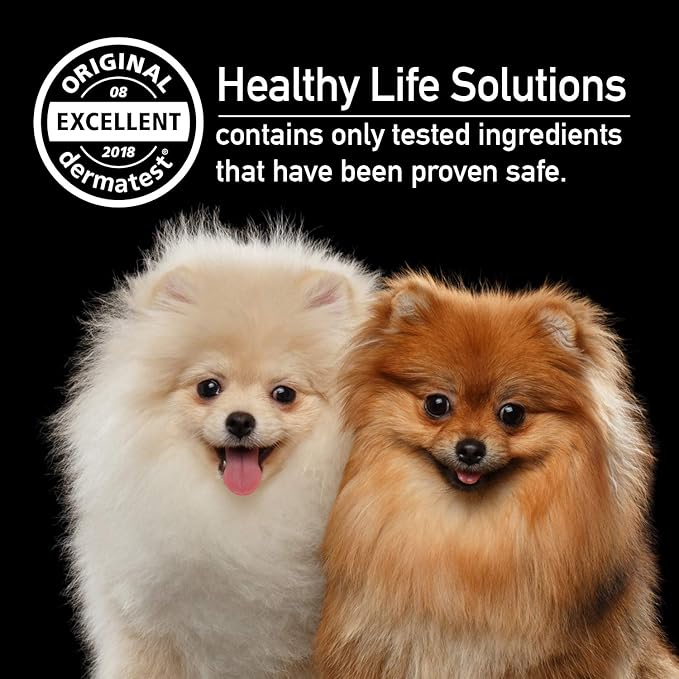 HYPONIC Hypoallergenic Hinoki Cypress Moisture Detangling Mist Spray for All Pets (Delicated Scented, 8.01 oz) - Conditioner, Detangler, Dematting, Deodorizing Perfume Spray for Sensitive Skin & Coat