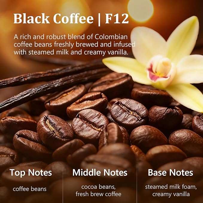 C Classy Car Air Freshener Hanging 2 Pack,Black Coffee Diffuser Oil for C ar,Long-Lasting Fragrance, Car Fresheners for Women & Men Gift, Made in USA