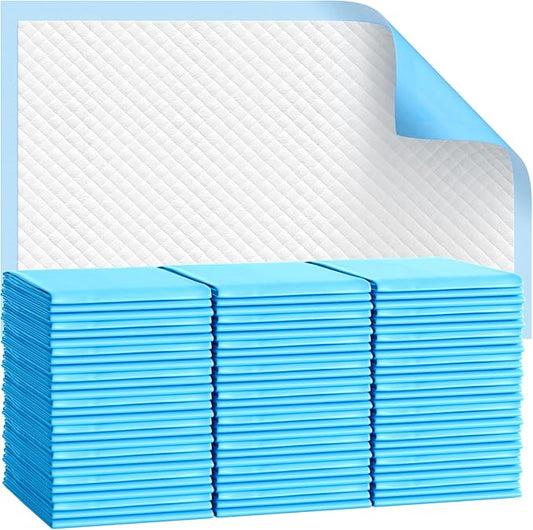 Extra Large Chucks 36"x36" Disposable XXL Heavy Duty Absorbent Elderly Adults Incontinence Bed Pads,Waterproof Thicken Puppy Pee Pad,Changing Underpads for Women and Baby[100 Pads]