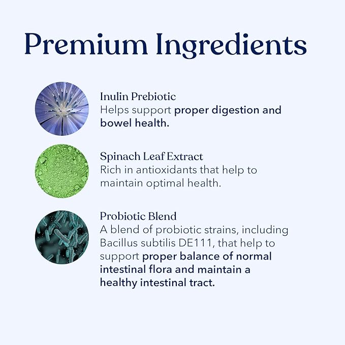 Honest Paws Probiotics for Dogs - Digestive & Immune Support Powder with Prebiotic Made in The USA, Chicken Flavor (30 Sticks)