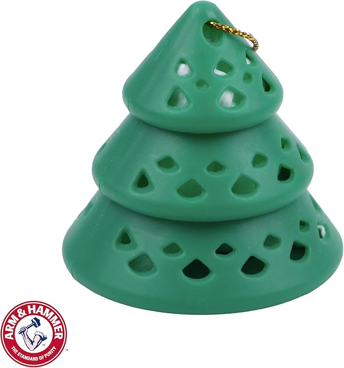 Arm & Hammer Deodorizing Odor Busterz, 4 Count, Forest Pine Figural, Air Freshener and Odor Eliminator - Long-Lasting Freshness for Home, Bathroom, Closet, Gym Bags, Sports Gear and More