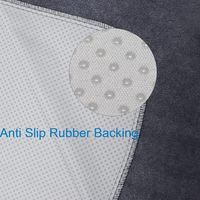 Peepeego 2PCS Non-Slip Pee Pads for Dogs 54" x 54", Washable Puppy Pads with Fast Absorbent, Reusable, Waterproof Rug for Training, Whelping, Housebreaking, Incontinence for Dog Playpen