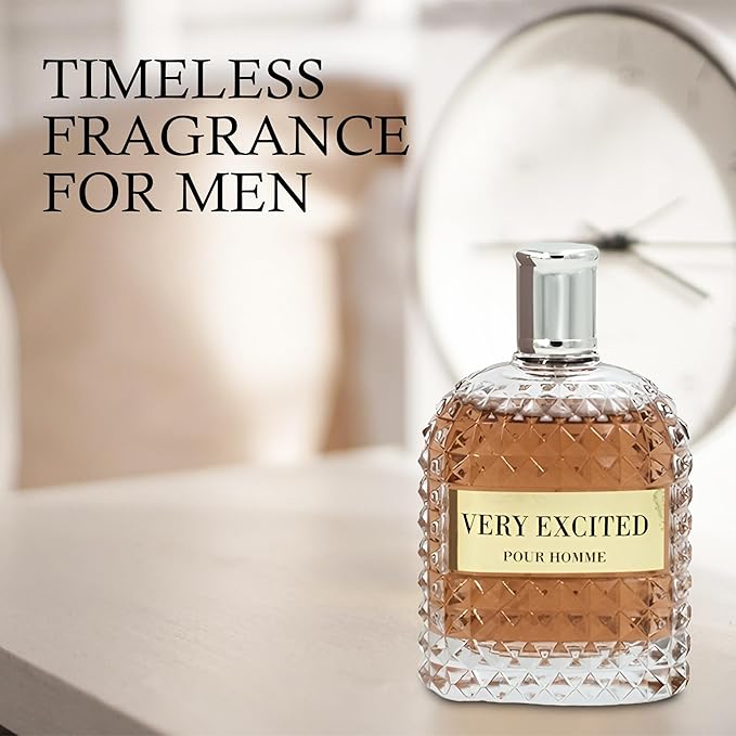 Men's Cologne Include 4 Variety Pack Perfume Gift Set- 3.4 Fl Oz Each Eau De Parfume Tobacco,Musk,Woody,Masculine Scent Long Lasting Fragrance(Bundle N)