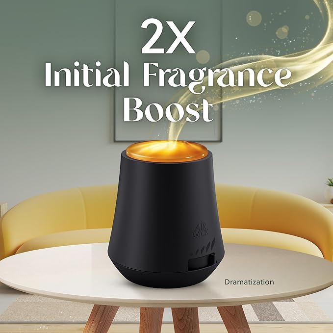 Air Wick Essential Mist Starter Kit (Gadget + 1 Refill), Linen & Petals, Air Freshener, Essential Oils