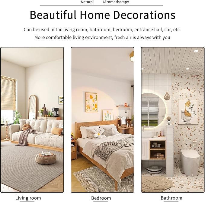 4PCS Glass Diffuser Bottles, Refillable Square Shape With 20pcs Reeds Sticks, Black Caps & Funnel, 4.05" High 200ml 7.05 fl oz. Jars for Home Oil Fragrance Decoration