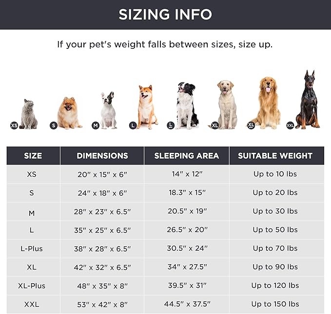 Bedsure XL Orthopedic Dog Bed for Extra Large Dogs - Washable XLarge Dog Cat Bed Waterproof, Comfort Dogs Couch Sofa with Washable Removable Cover, Pet Bed with Nonskid Bottom, Hazel, 42"