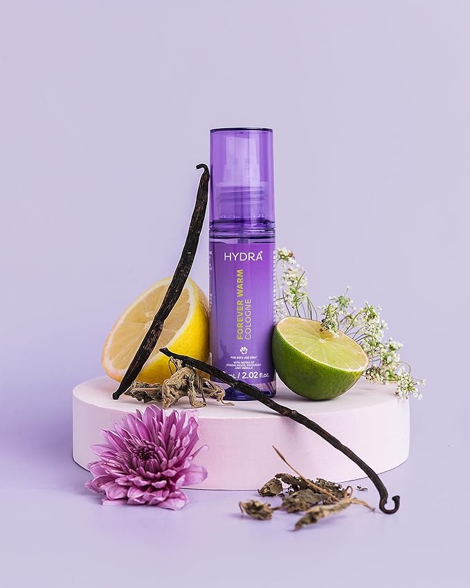 Hydra Forever Warm Cologne, Long-Lasting Cat and Dog Perfume, 2.02 Fl Oz