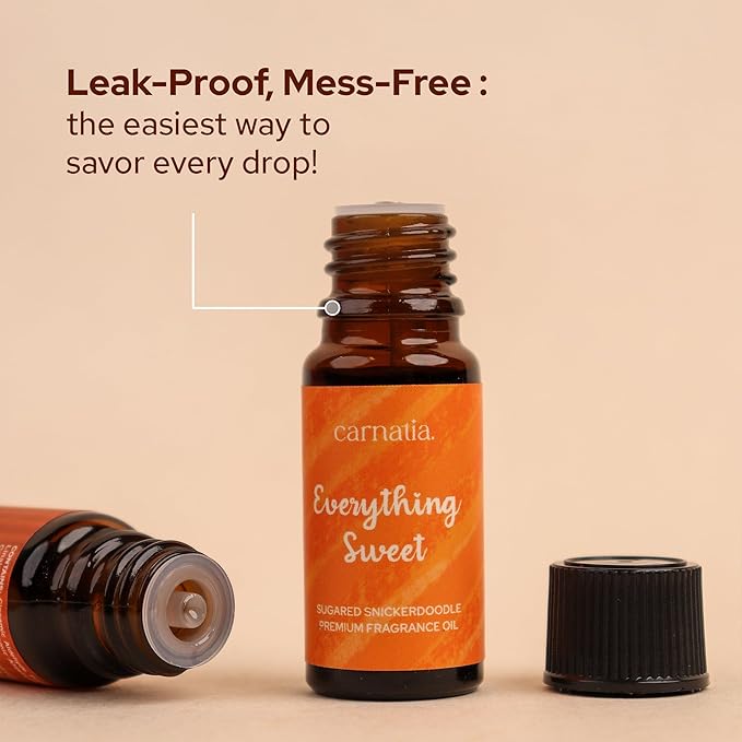 Carnatia Fall Whispers Aroma Oil Set - Pack of 6 | Cozy, Nostalgic Scents for Diffusers | Embrace Autumn’s Warmth with Earthy, Spiced & Comforting Aromas!