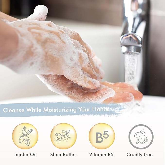 ROMIIE ZOI Liquid Hand Soap Refill Gift Set – 3 Pack (26 Fl Oz Each), Teakwood Scent, Natural Formula with Essential Oils – Gentle, Biodegradable & Cruelty-Free for Sensitive Skin, Kitchen & Bathroom