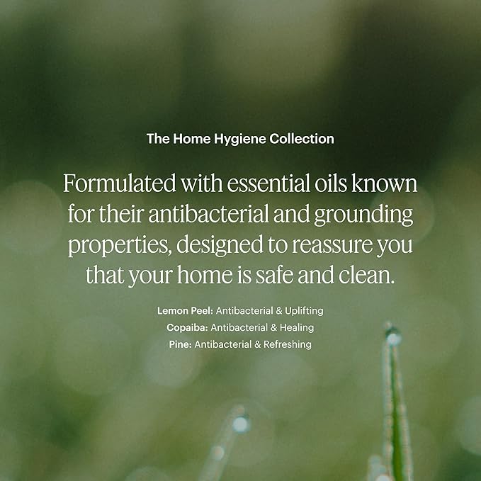 Aera Mini Home Hygiene Linen and Lemon - Essential Oil for Home – Citrus and Clean Laundry Fragrance - Notes of Lemon Peel, Copaiba and Pine - Scent Refill - Capsule Size Works with Mini Diffuser