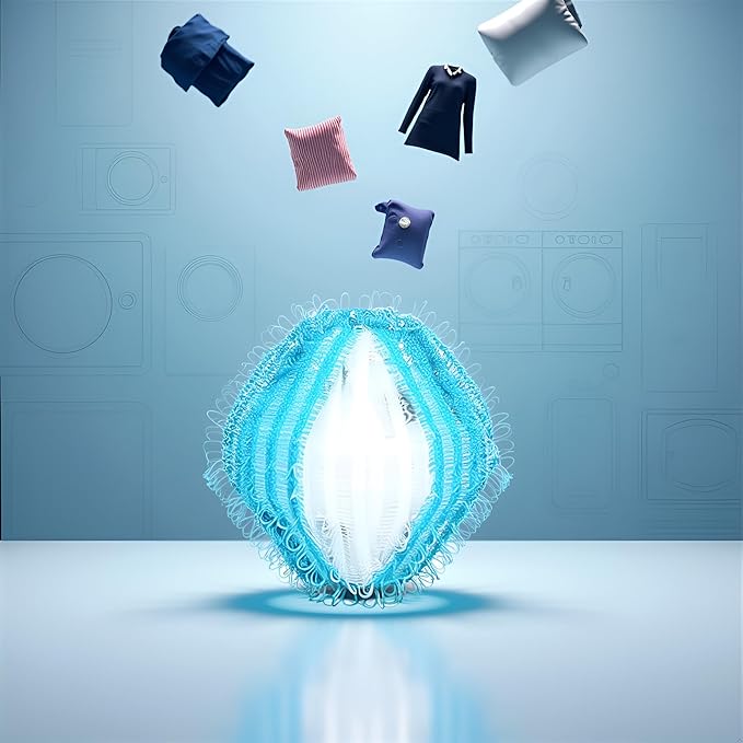 5Pcs Reusable Hair Remover,Washing Machine Hair Catcher Laundry Ball Dryer Ball for Clothing Dog Cat Pet Hair Remover for Laundry Lint Remover Washing Balls Reusable Dryer Balls Household Supplies