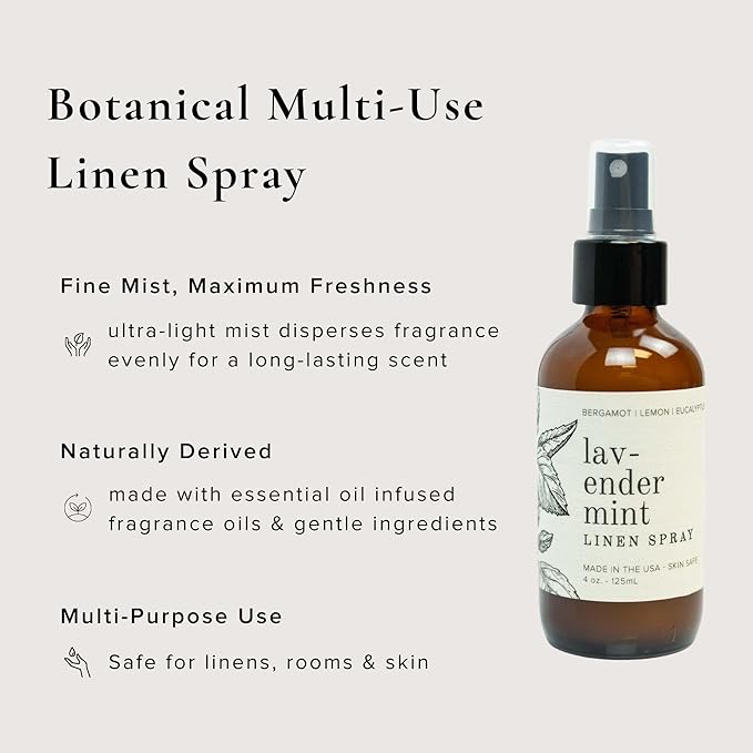 BROKEN TOP Organic Linen & Room Spray (Lavender Mint)