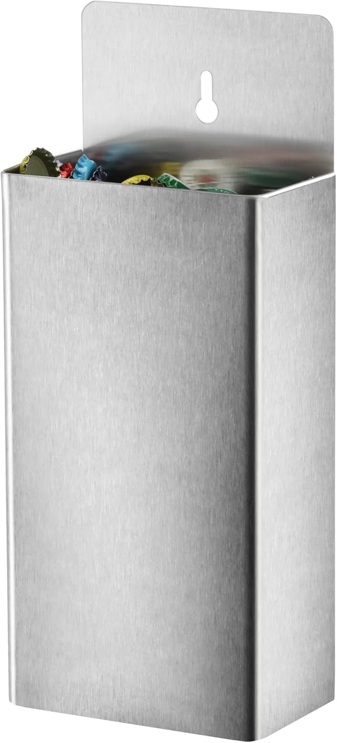 New Star 48469 Stainless Steel 18/8 Bottle Cap Catcher, 13-Inch