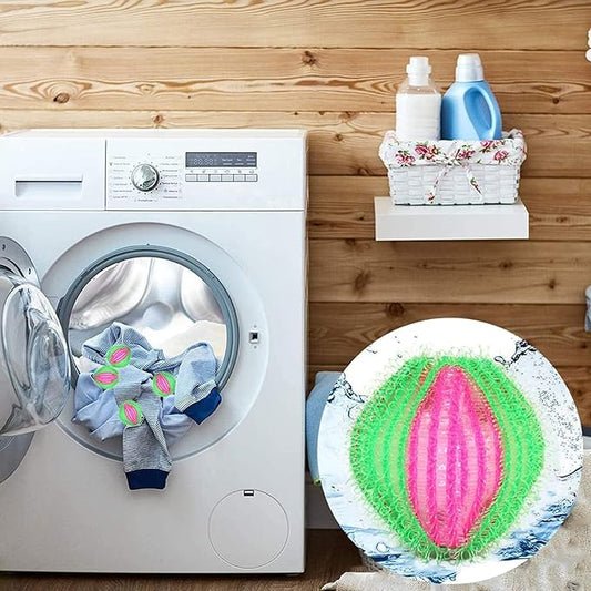 5Pcs Reusable Hair Remover,Washing Machine Hair Catcher Laundry Ball Dryer Ball for Clothing Dog Cat Pet Hair Remover for Laundry Lint Remover Washing Balls Reusable Dryer Balls Household Supplies
