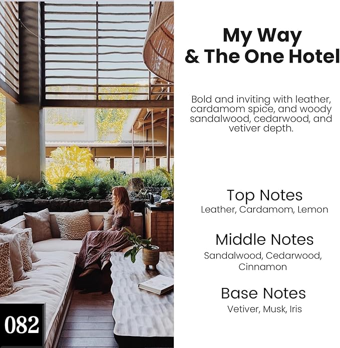 C Classy Car Air Freshener Hanging 2 Pack, My Way & The One Hotel Essential Oil Diffuser for C ar, Long-Lasting Fragrance, Car Air Fresheners for Women & Men Gift, Made in USA