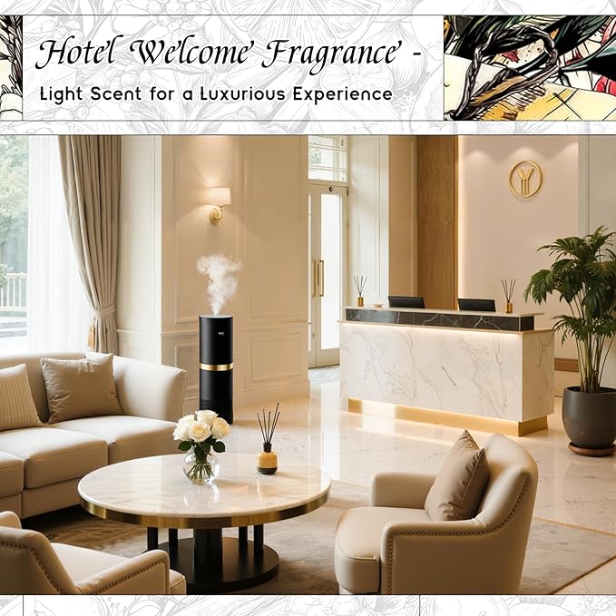 HIQILI Wild Bluebell Diffuser Oil for Scent Diffusers, Inspired by Jo M.lone's, Work & Relax, Ideal for Office, Bathroom, Travel - 0.34 Fl Oz