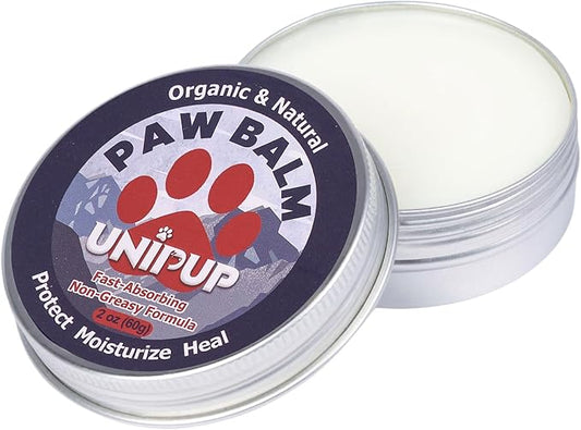 paw Balm for Dogs, Natural paw Balm Dogs, Heals & Moisturizes Dry Cracked Noses and Paws, 2.1oz Natural Dog Nose Balm Dog Paw Pad Balm