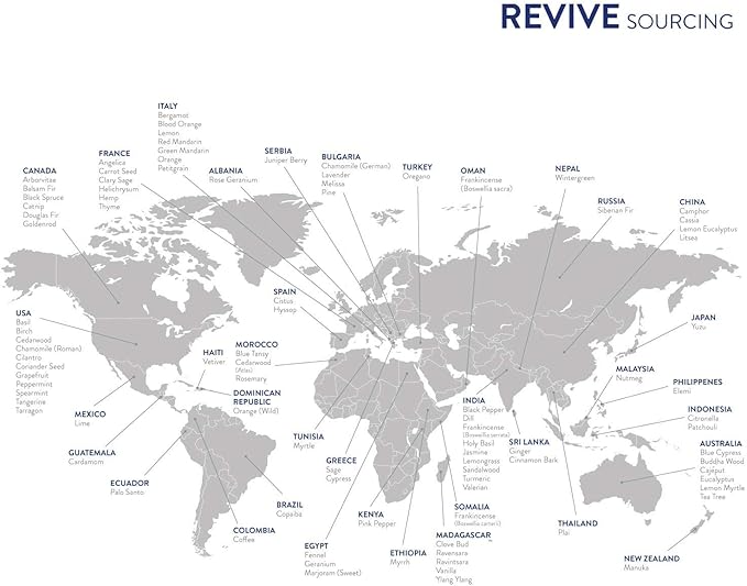 Joy Essential Oil Blend by Revive Essential Oils - 100% Pure Therapeutic Grade, for Diffuser, Humidifier, Massage, Aromatherapy, Skin & Hair Care