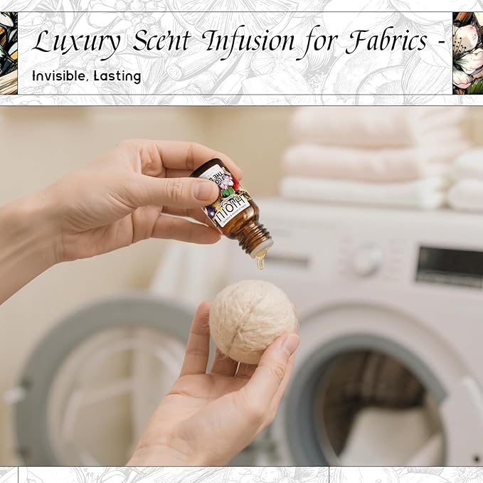 HIQILI Diffuser Oil for Humidifier & Reed Diffusers, Suitable for Home and Other Scenarios, Long Lasting Scent - Flower of The Dragon, 0.34 Fl Oz