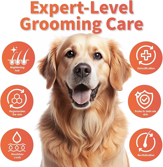 Arf Arf Oatmeal Dog Shampoo for Itchy Skin and Allergies - Soothing Oatmeal Formula Provides Anti Itch Relief for Dry, Sensitive Skin - Hypoallergenic Calming Wash for All Breeds - 16oz