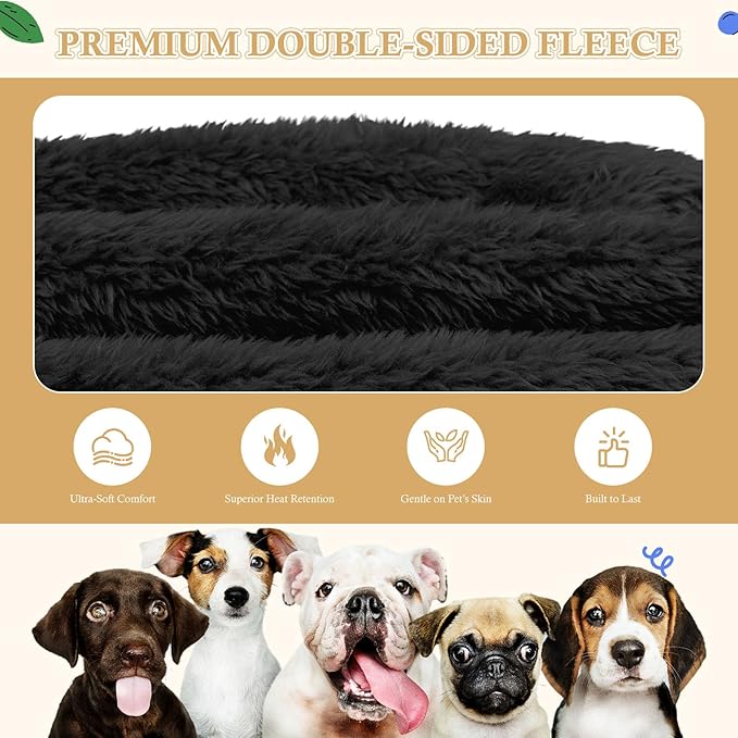 3XL Dog Sweaters for Large Dogs,Dog Hoodie,Warm Fuzzy Fleece Sweatshirt with Hood & Pocket,Leash Hole,Cozy Cold Weather Pet Clothes Sweater Hoodie for Large Dogs(Black,3XL)