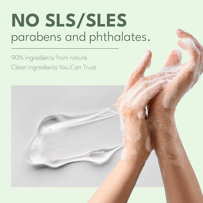 ROMIIE ZOI Liquid Hand Soap Refill Gift Set-3 Pack, Cruelty-Free and Biodegradable Formula, Moisturizing Hand Wash with Essential Oil for Sensitive Skin, Lemon Verbena Scent,(26Fl Oz x 3)