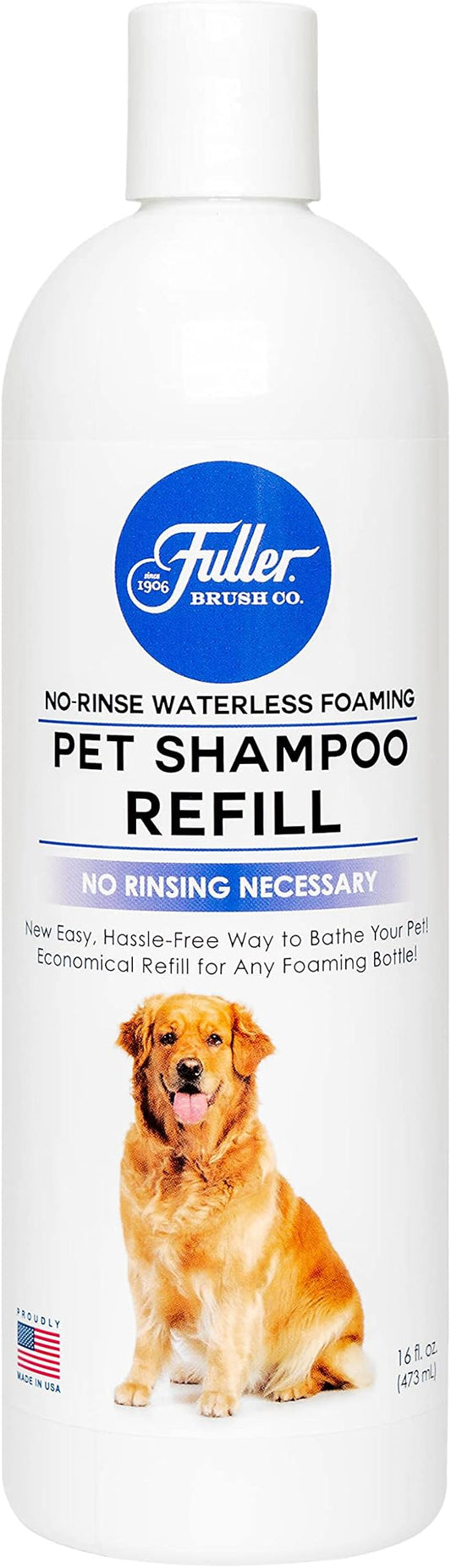 No-Rinse Waterless Foaming Pet Shampoo Refill (x2)
