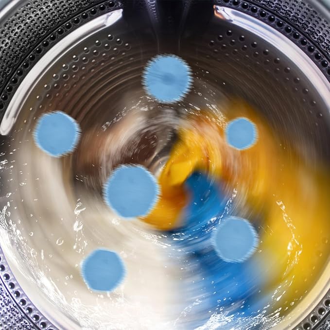 18-Pack Reusable Pet Hair Remover Balls for Laundry, Washer and Dryer Lint Catcher for Dog and Cat Fur Removal