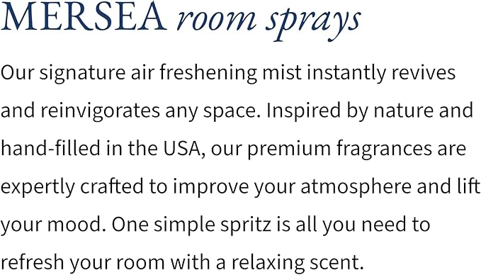 MERSEA Luxury Room Spray, Sea Change, 4 oz