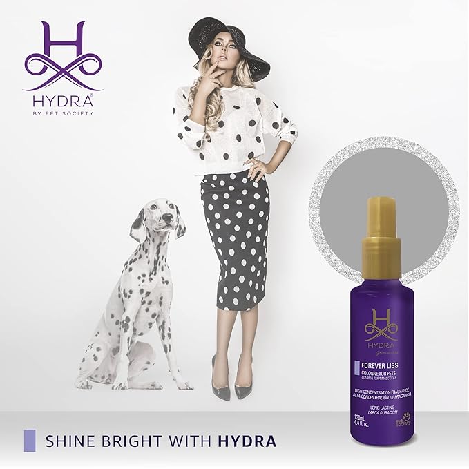 Hydra Forever Liss Cologne, Long-Lasting Cat and Dog Perfume, 4.4 Fl Oz