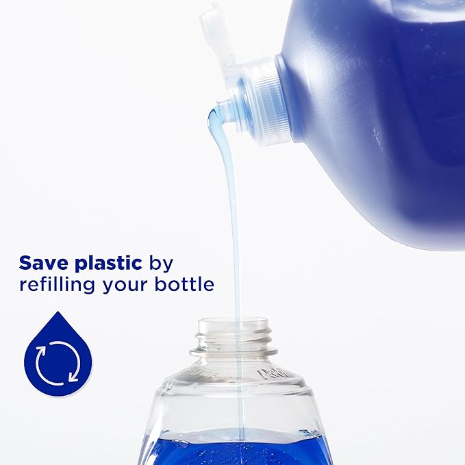 Dawn Platinum Dish Soap Liquid, Dishwashing Liquid, Grease Removal, Fresh Rain, 2x54.8oz Bundle