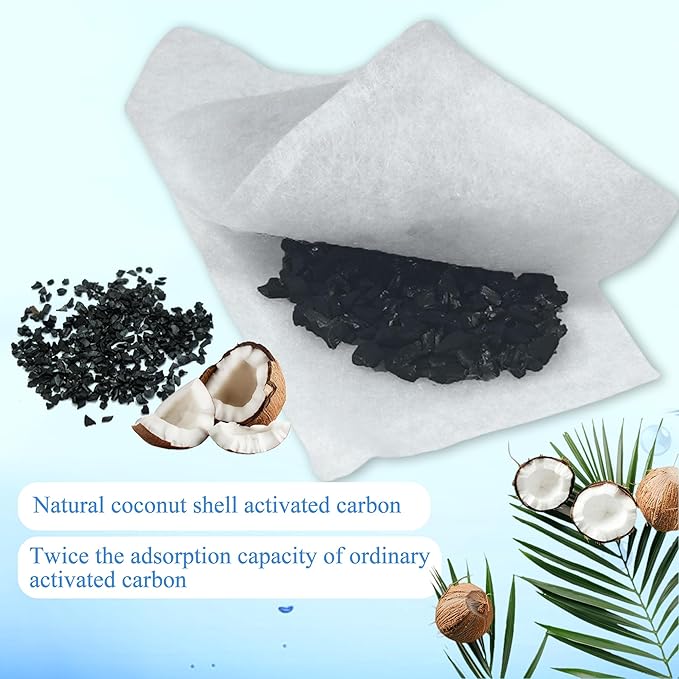 NewKe 10 Pack Small Replacement Cartridges for Tetra Whisper Small Fish Tanks Filter; S Size Filter Cartridge Refills for Aquarium Kits 3-10 Gallons Fish Tanks and for small tanks and filters