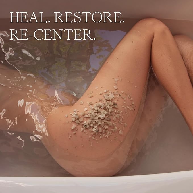 HigherDOSE Serotonin Soak Magnesium Bath Salts - Natural Detox and Muscle Recovery with Magnesium Flakes, Algae + Apple Cider Vinegar - Luxurious Bath Salt Infused with Relaxing Essentials Oils