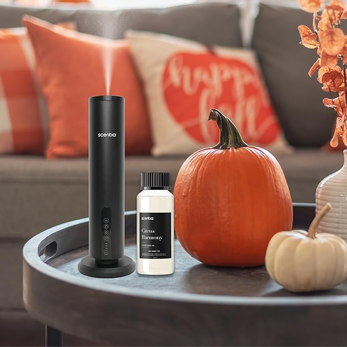 Scentia Citrus Harmony Essential Oil Blend – 120ml Premium Aromatherapy Diffuser Oil with Bright Notes of Lemon, Eucalyptus, Sage & Musk | Perfect for Home, Candles, Soaps & DIY