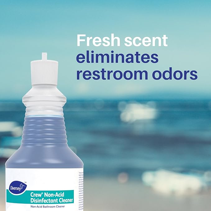 CREW Non-Acid All-Purpose Disinfectant Bathroom Cleaner, Floral Fresh, 32oz