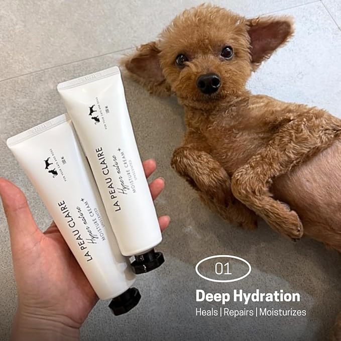 Hypoallergenic Dog Shampoo and Conditioner in 1, Cat Shampoo, Moisturizing, Tear-Free for Sensitive Skin, Puppies, with Pet-Friendly Fragrance, Includes Silicone Bath Brush (Shampoo & Moisturizer)