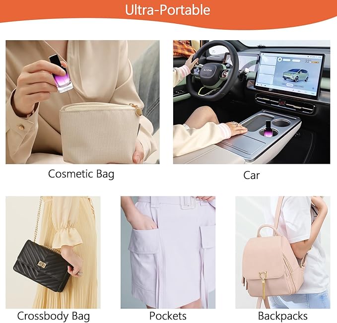 Perfume Bottles Empty Glass Atomizer Sprayer, 3 Pack 20ml Refillable Travel Spray Bottle for Fragranc or Essential Oil, Portable Cologne Atomizers with Dispensing Kit for Handbag, Date