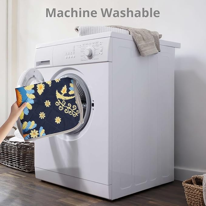 Tanice Guinea Pig Cage Liner, 2 Pack Guinea Pig Mats, Reusable Rabbit Cage Liner, Washable Guinea Pig Pee Pads for Small Animals 48" X 24"