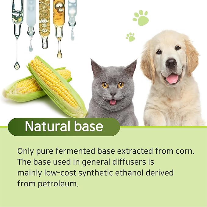 EVENDAY Oh my silly Air freshener Pet diffuser - Removing Ammonia Odor Deodorization Long Lasting Aroma Pet Perfume (Burbarella)