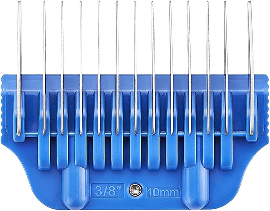 10MM 3/8Inch Pet Grooming Clipper Attachment Guard Comb, for Wide A5 Blades, Compatible with Andis, Conair, Wahl, Laube, Thrive, Bucchelli, or other A5 Series, Only Fit for 10W/15W/30W Wide Blade