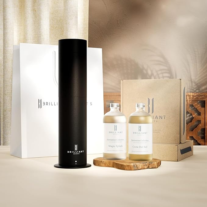 Brilliant Scents Harmony Haven Fragrance Oil 120ml - Premium Diffuser Oil for Home, Office, Hotels - Long Lasting, Plant-Based, Meets IFRA Standards, USA-Made - Citrus & Subtle Spice Scent